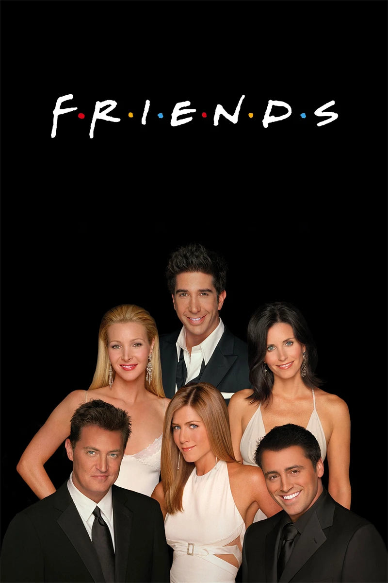 Friends Tv Show Poster Aesthetics Six of One Movie Pictures Canvas Painting For Wall Art Mural Room Decor Home Living Decoration