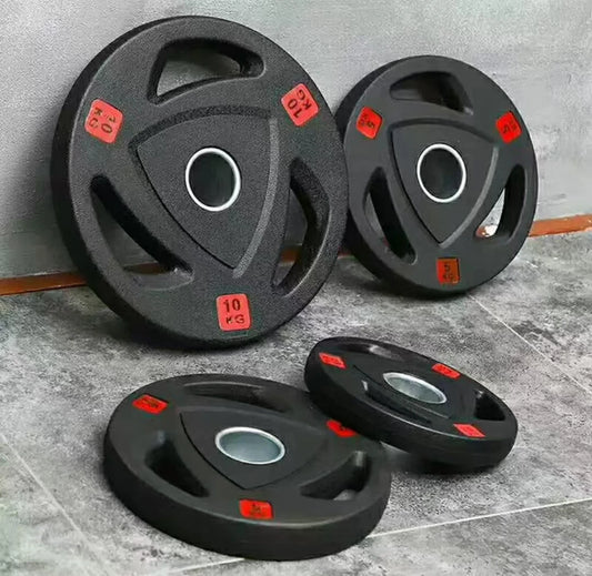 Gym Discs Fitness Sports Accessories Workout Equipment Plate Weight 5kg 10kg 20kg 25kg Rubber Weight Plates
