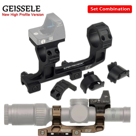 ROF-90/45 RM Red Dot Sight Raiser Mount For GEISSELE SUPER PRECISION 25.4/30mm Ring Scope Mount Rifle AR15 M4 M16