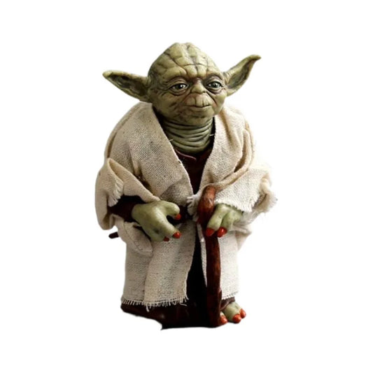 Star Wars Jedi Master Yoda figurine set. Yoda Master's authentic costume anime figurine model.