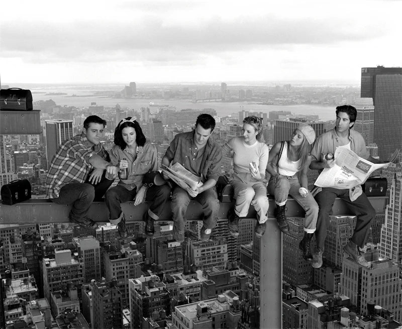 Friends Tv Show Poster Aesthetics Six of One Movie Pictures Canvas Painting For Wall Art Mural Room Decor Home Living Decoration