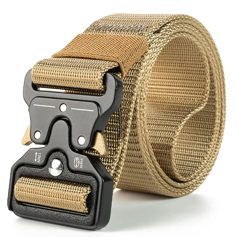 Tactical Belt, Rigger Belt, Utility Web Nylon Novelty Work Belt for Men