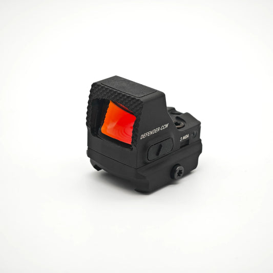 Tactical Defender-CCW Micro 3 MOA Black Red Dot Sight Shock-Shield with Original Marking DFCCW-MRD3