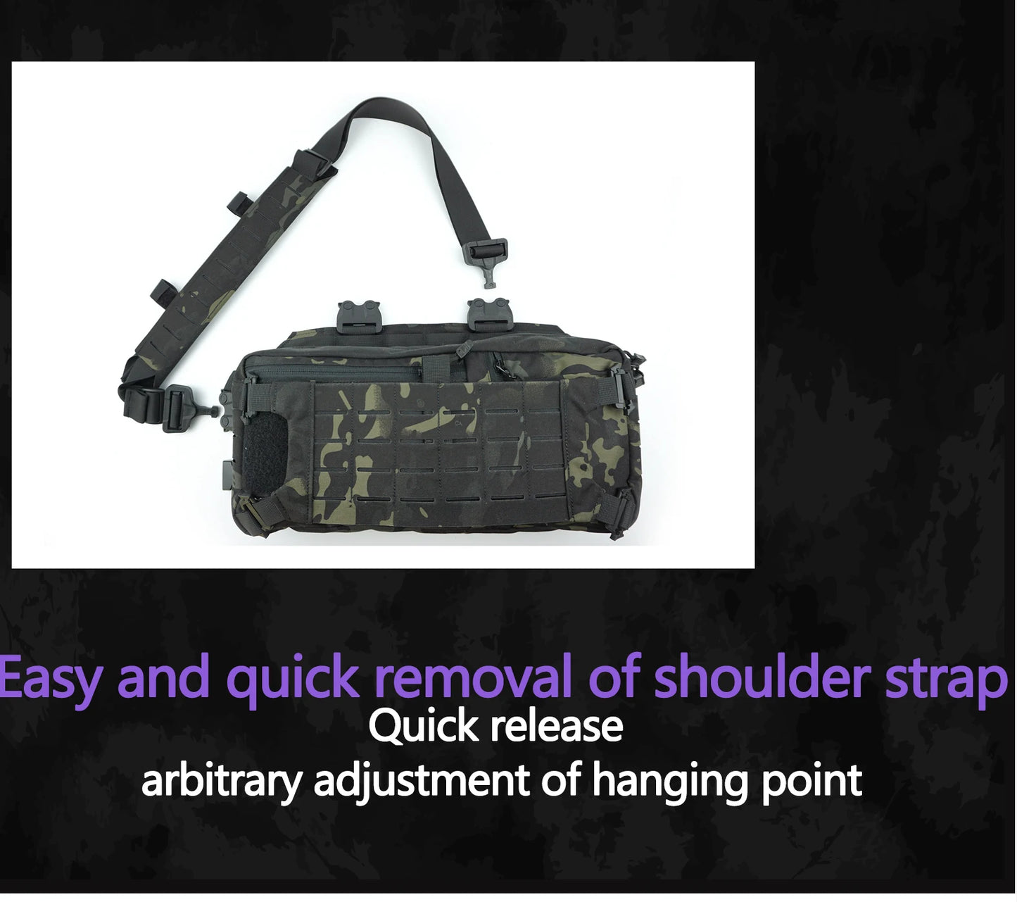 Tactical Backpack 421X Chest Bag Sports Bags Hunting Gear Men and Women Airsoft Shoulder Sling Accessory Camping Accessories
