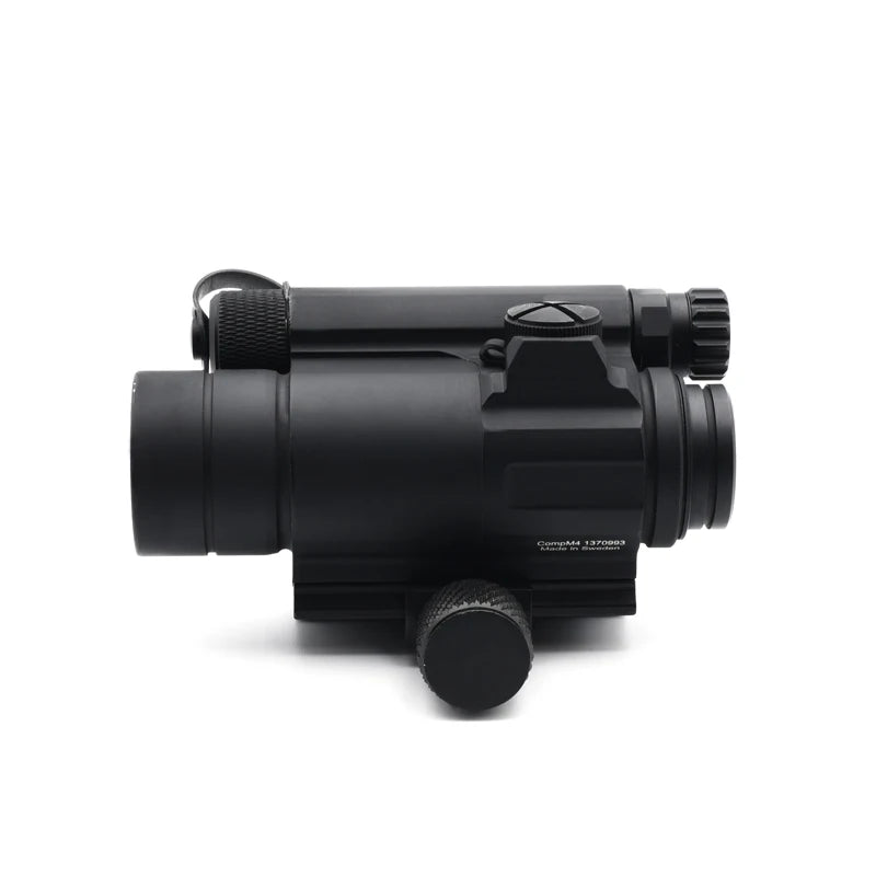 Tactical M4 Red Dot Reflex Sight Collimator Optics with Spacer and QRP2 Mount & Killflash Replica with Full Original Markings