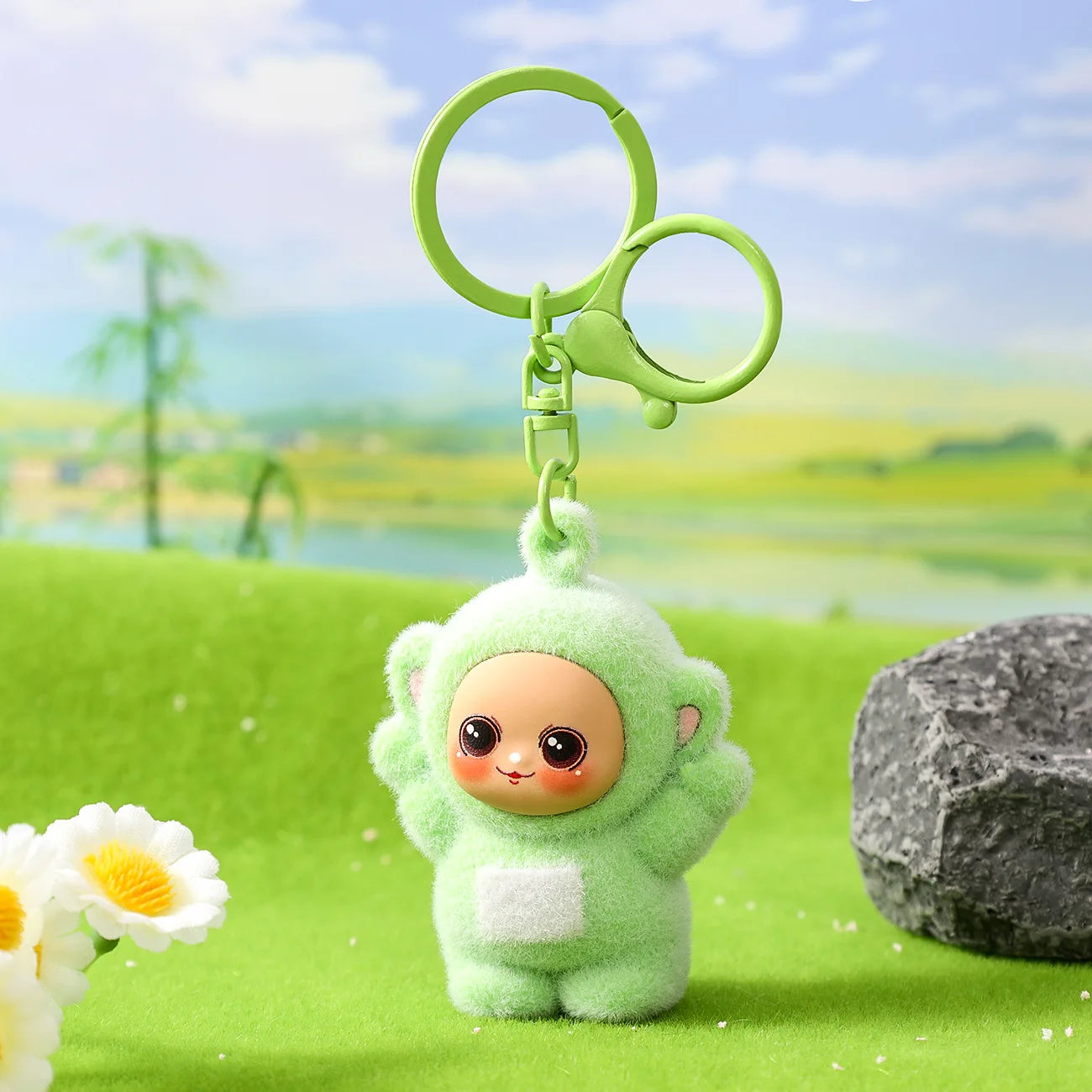 Four Color Baby Series Cartoon Keychains, Small Pendants, Trendy Children's Gifts, Cute Dolls, Couple Schoolbags And Pendants