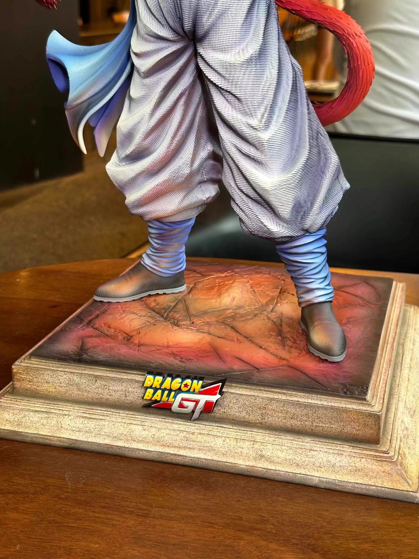 YS Dragon Ball Gogeta Anime Figure Super Saiyan 4 Gogeta Action Figurine No Base Statue PVC Collection Model Toy Birthday Gift
