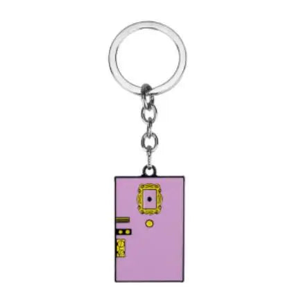 TV show Friends Keychain Central Perk Coffee Time Photo Frame Key Chain For Best friend Car Keyring llavero Jewelry Gifts
