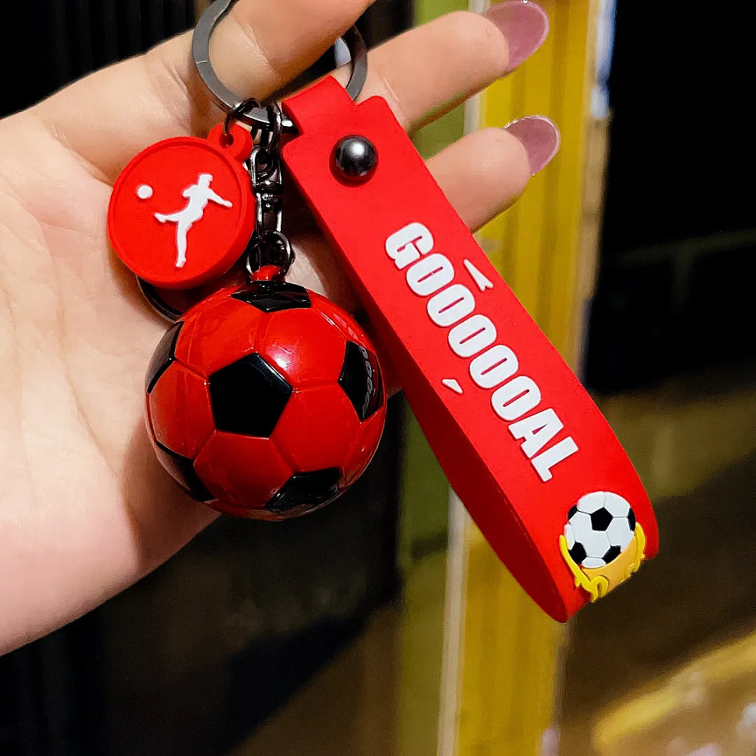 Football Fans Game Football Key Chain Exquisite Football Fashion Backpack Pendant Car Key Chain Accessories Gift For Men Women