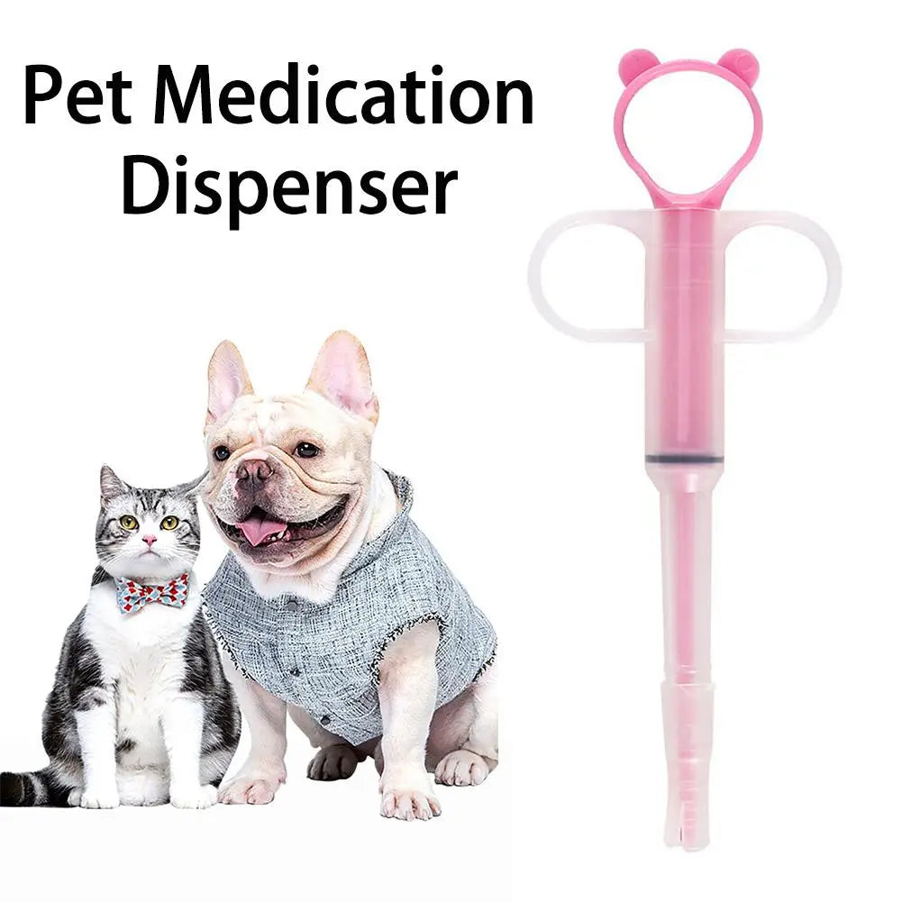 Pet Medicine Feeder Dispenser Cat Tablet Syringe Feeder Push Type Dry/wet Medicine Dispenser For Cat Dog Pet Care Products