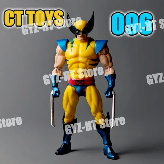 In Stock Ct Toys wolverine Mafex 096 Brown Figure 138 Comic Ver X-Men Shf Anime Action Figure Figurine Model Custom Gifts Toys