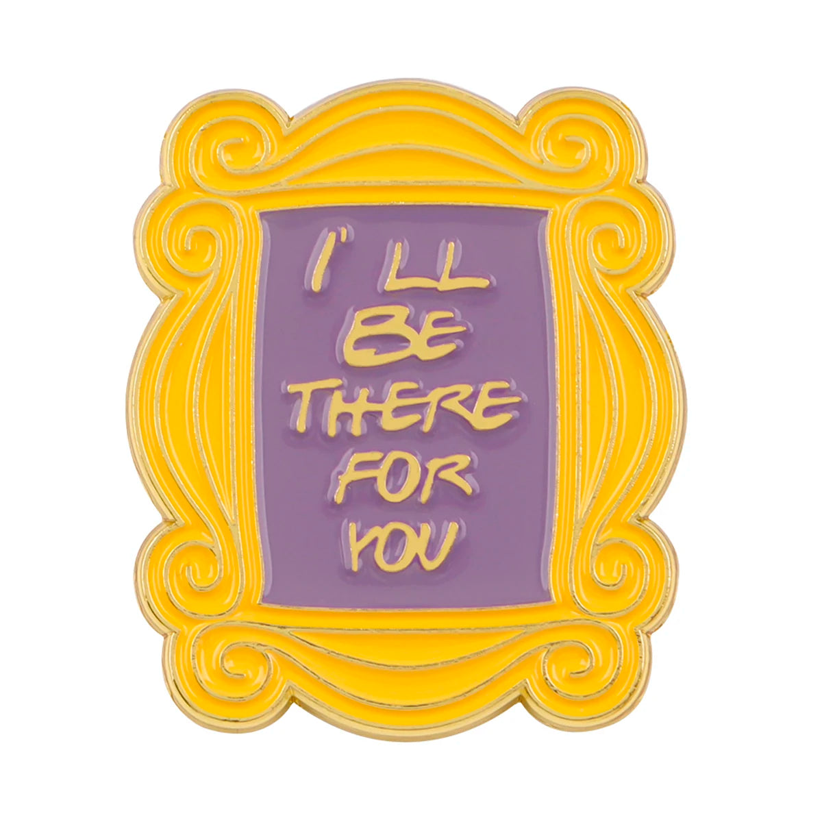 Friends Enamel Pin TV SHOW Funny Quotes Badges on Backpack Brooches Lapel Pin Cosplay Accessories Fans Gifts