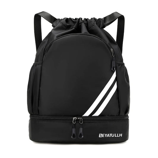 Gym Bag Fitness Backpack Women Men Basketball Backpack Outdoor Soccer Football Storage Bags Training Drawstring Sports Knapsack