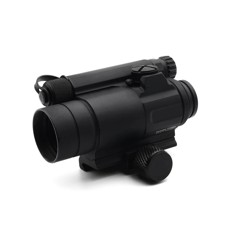 Tactical M4 Red Dot Reflex Sight Collimator Optics with Spacer and QRP2 Mount & Killflash Replica with Full Original Markings