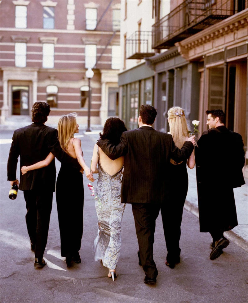Friends Tv Show Poster Aesthetics Six of One Movie Pictures Canvas Painting For Wall Art Mural Room Decor Home Living Decoration