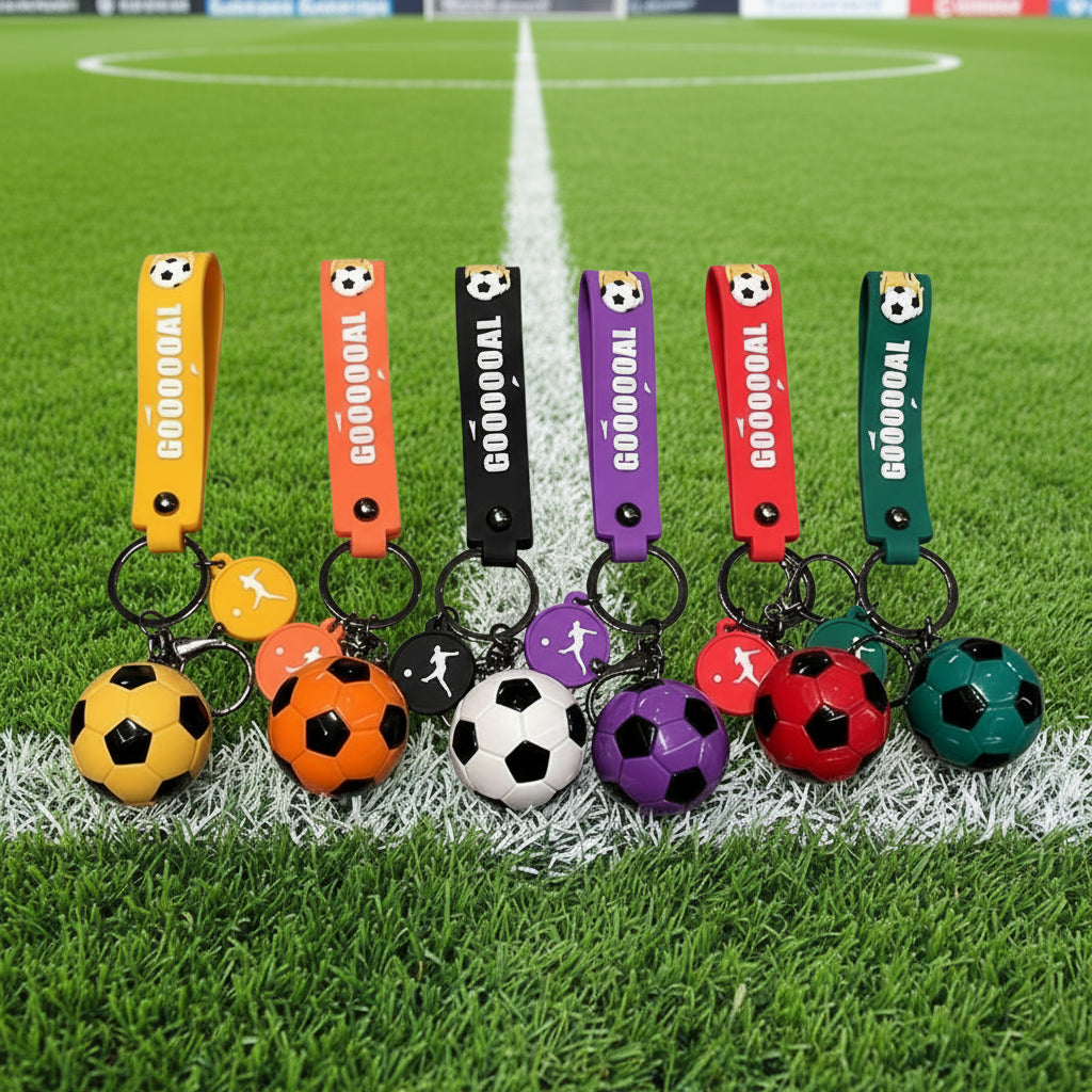 Football Fans Game Football Key Chain Exquisite Football Fashion Backpack Pendant Car Key Chain Accessories Gift For Men Women