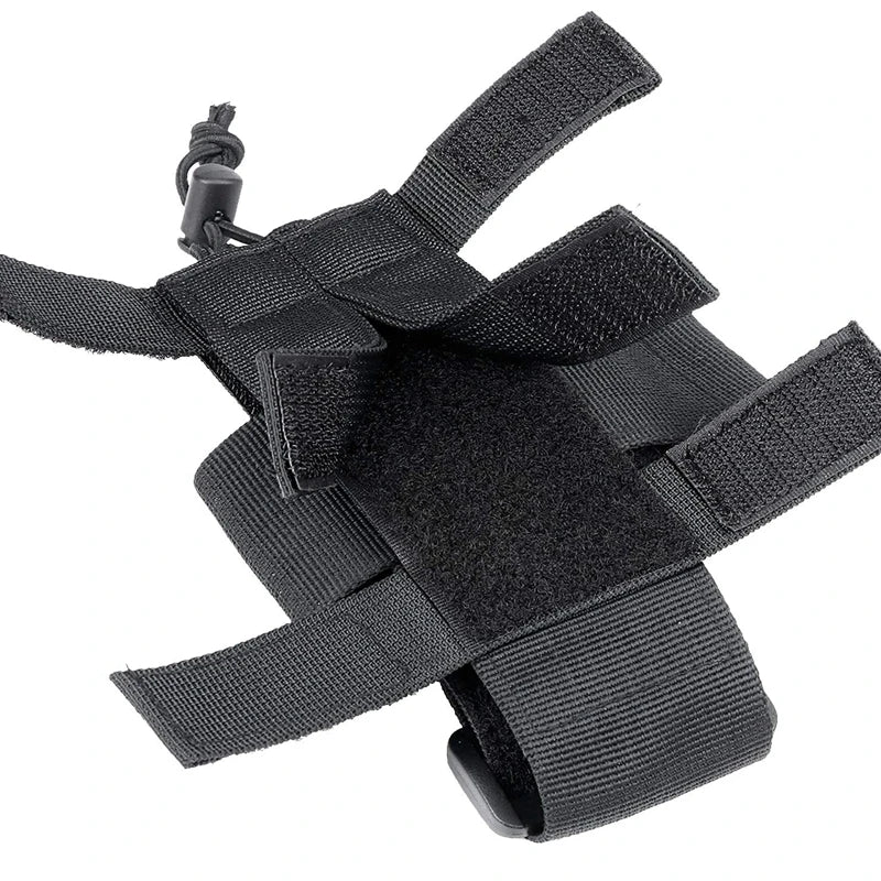 Tactical Walkie Talkie Holder Bag Molle Radio Pouch Nylon Waist Pack Pocket Pendant Pouch Hunting Accessories