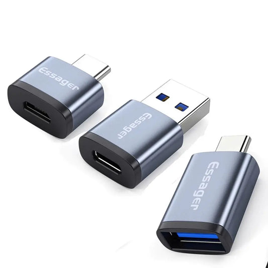 to Type-C Charging Data Male to Female Transfer Adapter Usb to Type C OTG Connector USB C Adapter USB Converter U Disk Reader