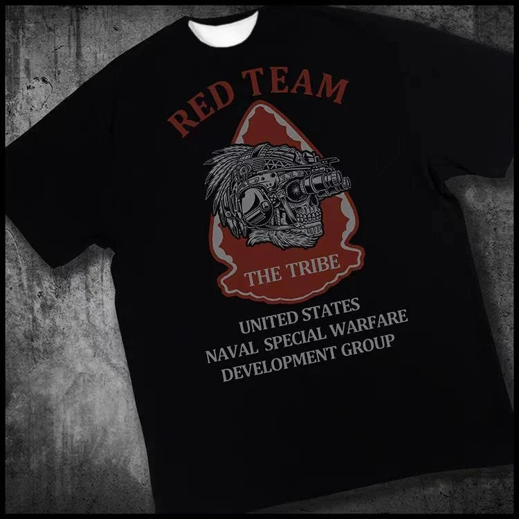 Tactical Military Fan Tough Guy 3D Printing New DEVGRU Special Forces SEALs T-shirt for Men and Women Large Size Loose