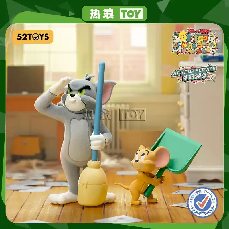 52toys New Product Tom And Jerry Mental State Tasting Blind Box Office Desktop Decoration Model Birthday Gift Children'S Gift
