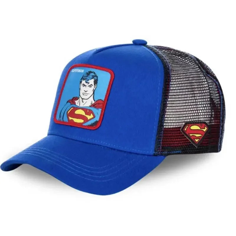 High Quality Batman Anime Cartoon Snapback Cotton Baseball Cap Men Women Hip Hop Dad Mesh Trucker Hat Dropshipping