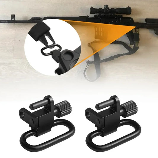 Outdoor QD Hunting Sling Swivel Two Point Sling Strap Belt Buckle Mlok Quick Detachable Gun Mount Ring Rifle Ar15 Accessories