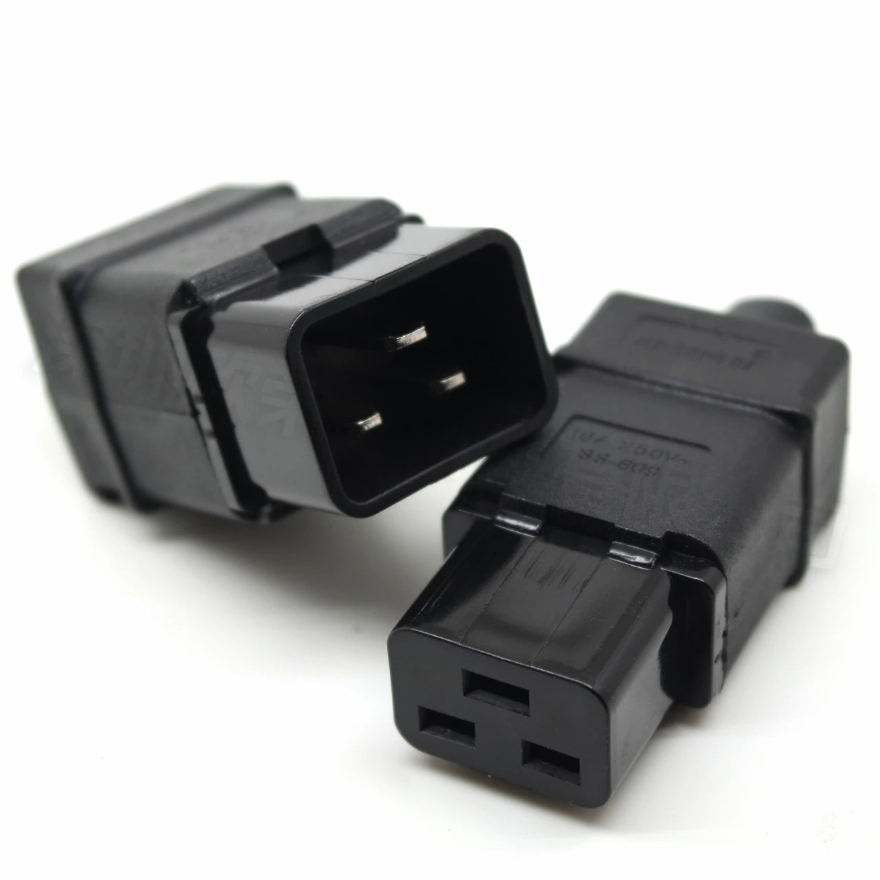 Universal 250V 16A AC Standard IEC320 C20 C19 AC Electrical Power Cable Cord Connector PDU/UPS Removable Male female socket plug
