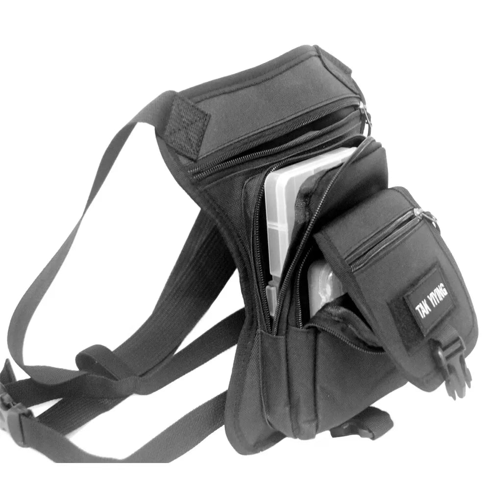 Small hunting Bag  Leg Bag Adjustable Hiking Hunting Waist Packs  Airsoft Molle Drop Leg Bags