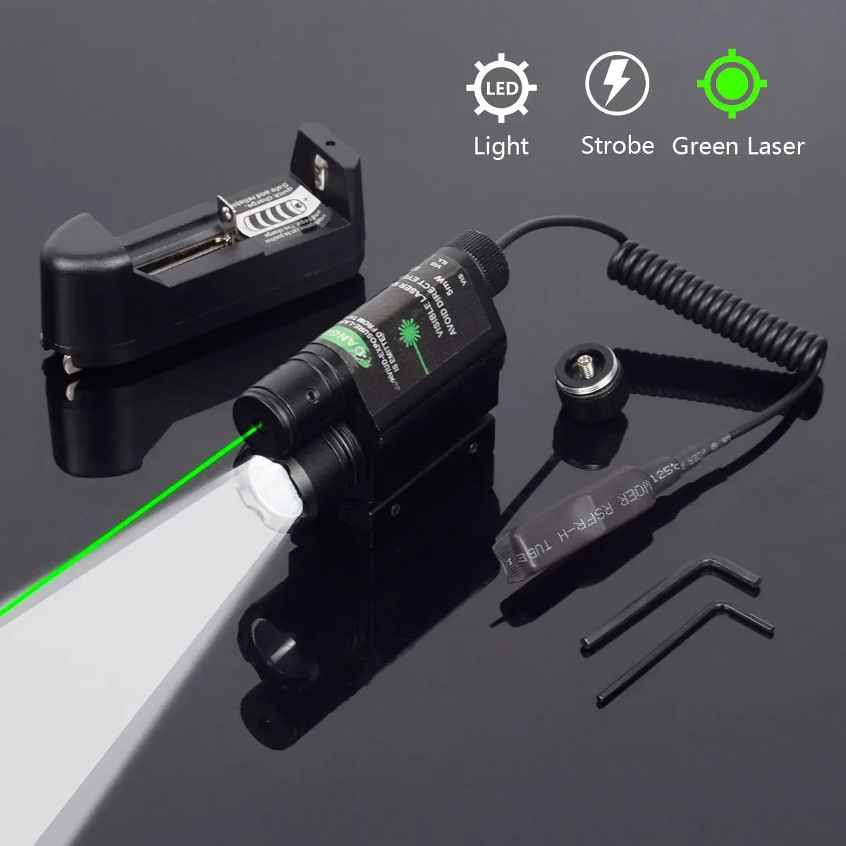Tactical Weaponlight  with Rem