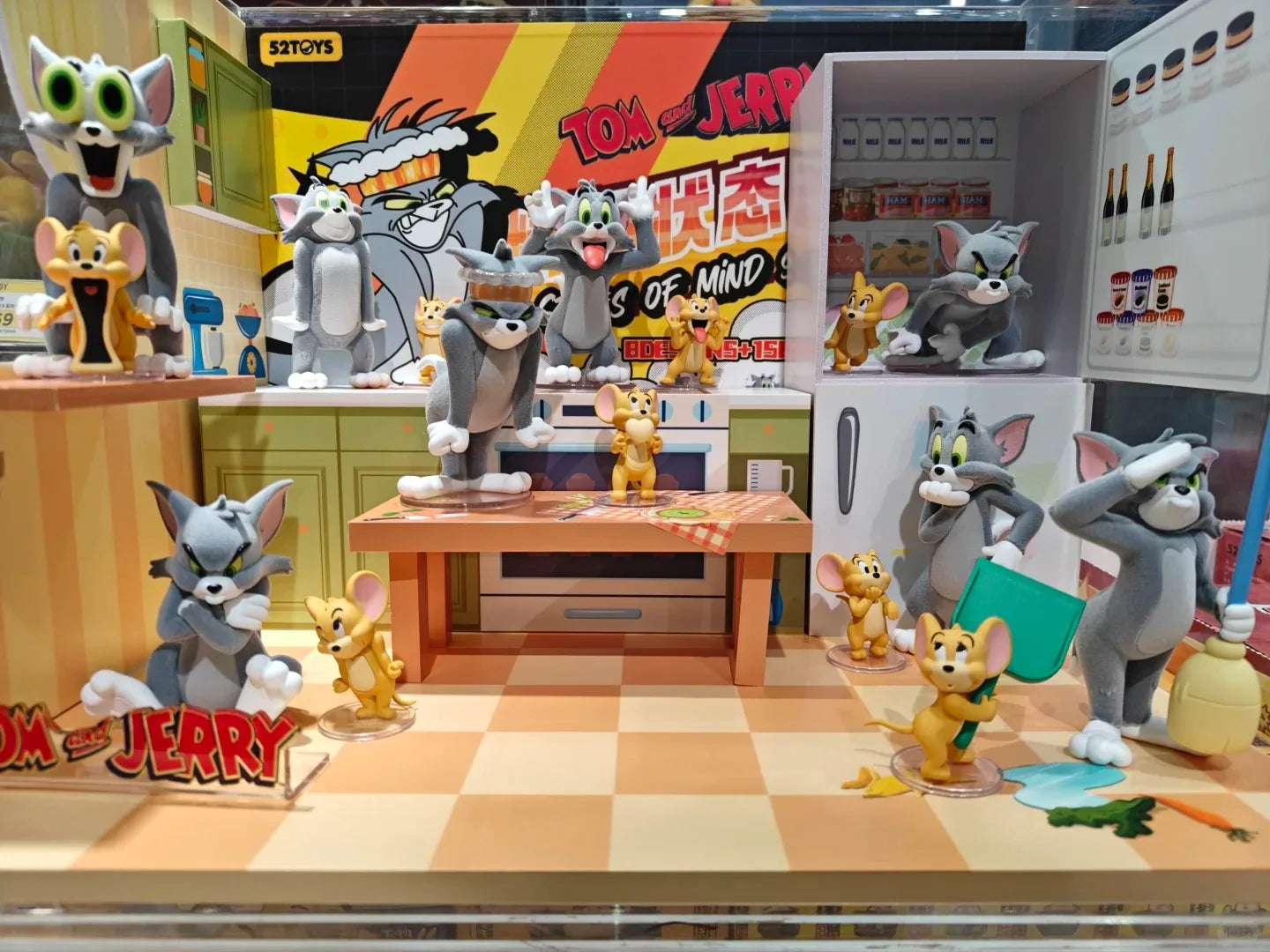 Genuine 52toys Tom And Jerry Mental State Appreciation Series Blind Box Trendy Toys Blind Boxes Birthday Surprise Blind Box Gift