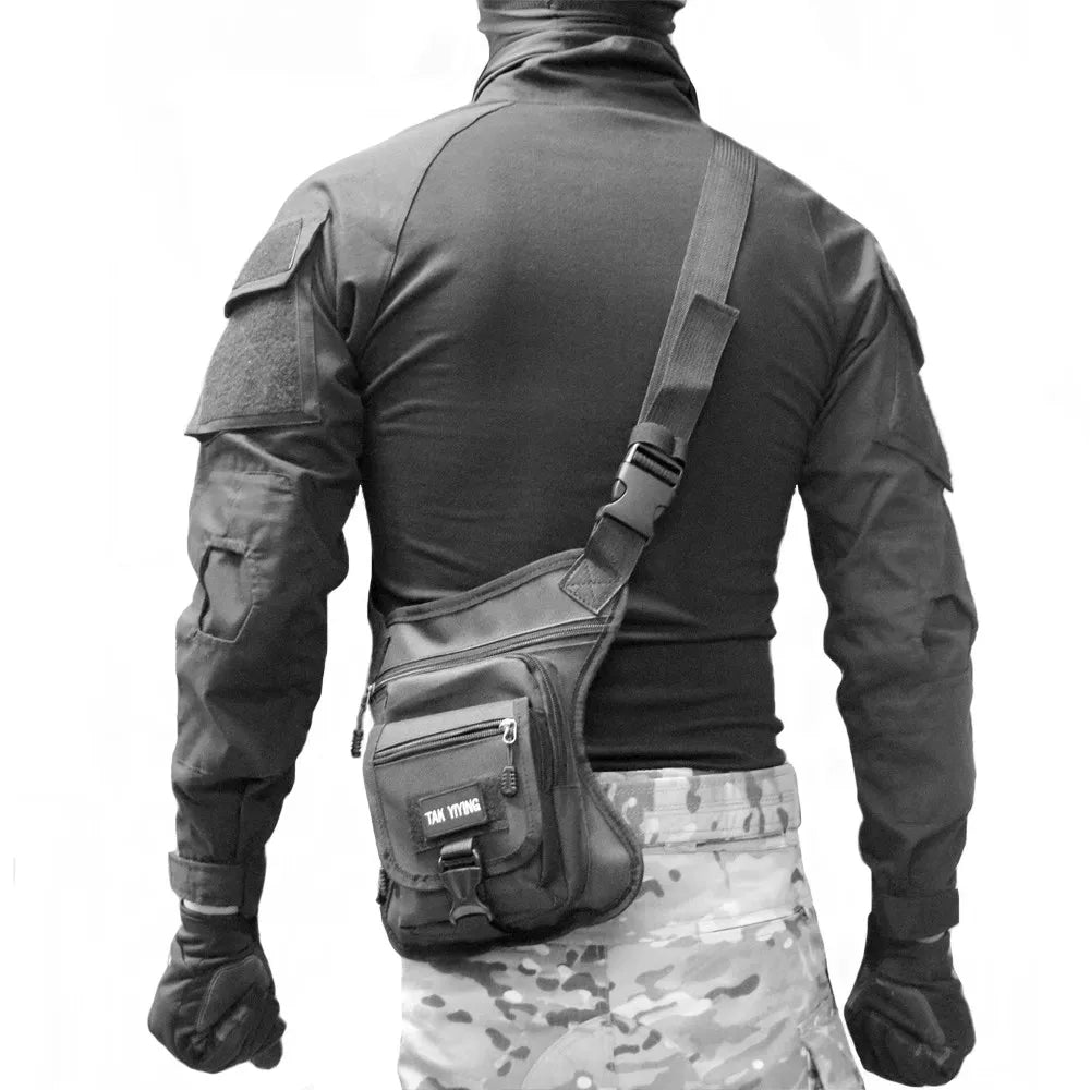 Small hunting Bag  Leg Bag Adjustable Hiking Hunting Waist Packs  Airsoft Molle Drop Leg Bags