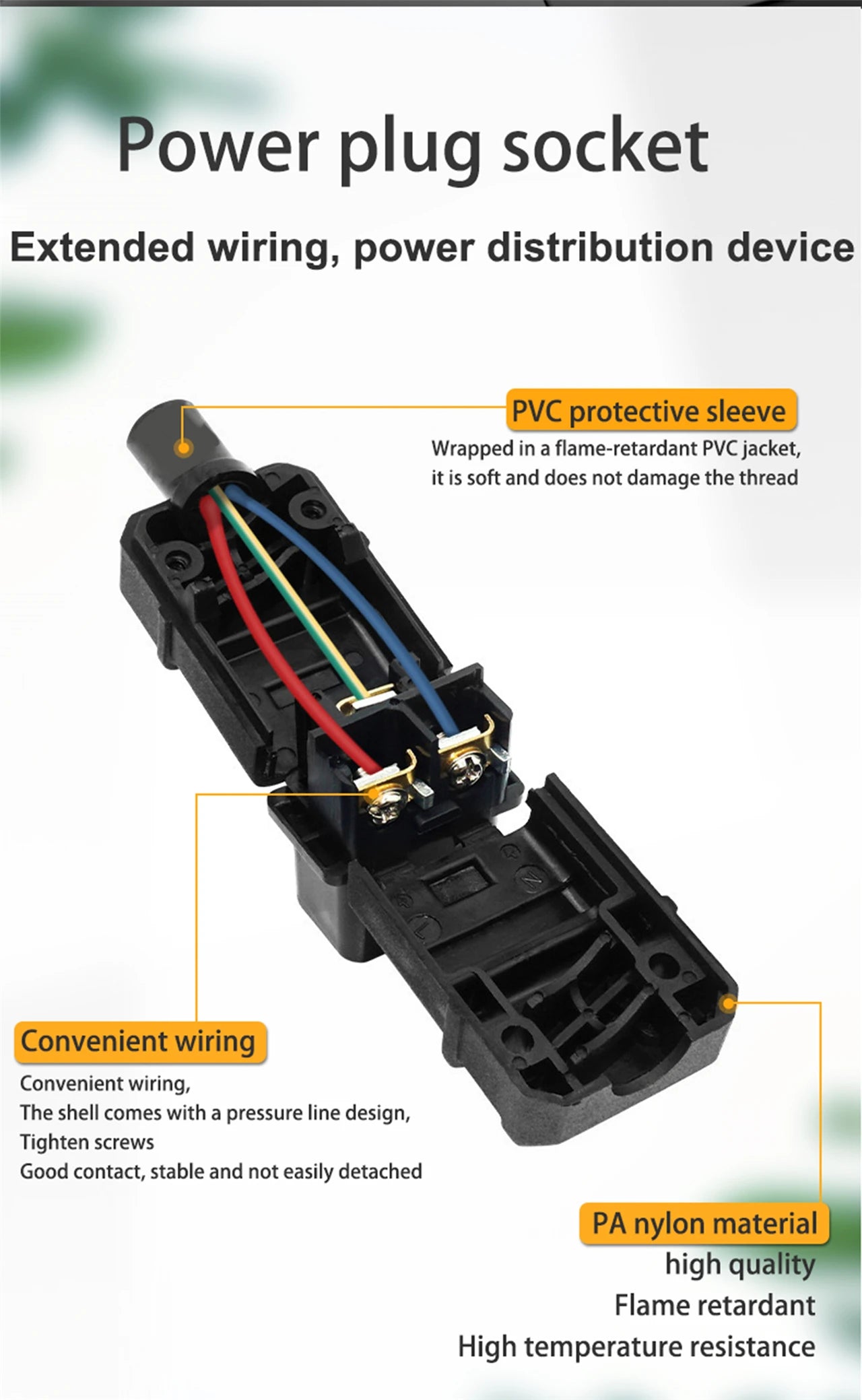Universal 250V 16A AC Standard IEC320 C20 C19 AC Electrical Power Cable Cord Connector PDU/UPS Removable Male female socket plug