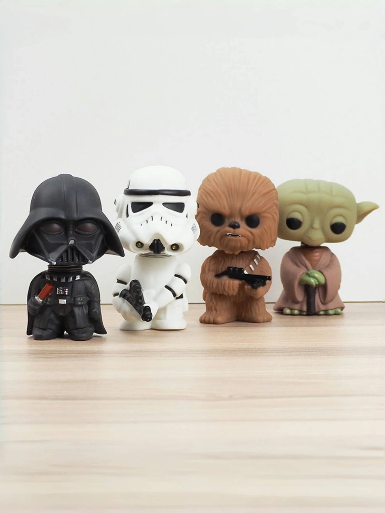 1pc Yoda Black Warrior and Storm Soldier Car Decoration - Cute table and car Ornament school party gift