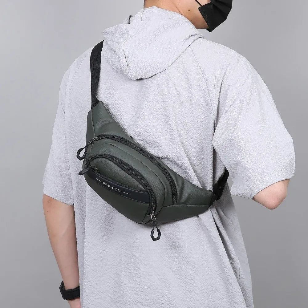 Gym Bag Multi-function Men Chest Bag Waterproof Lightweight Fanny Phone Pack Wear-resistant Belt Bag Sports Phone Bag Men Women