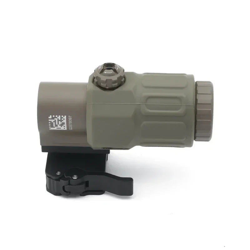 Tactical  558 G43 G33 G45 Holographic Collimator Sight Red Green Dot Sight 3X Magnifier Quick Detachable for Hunting Riflescope