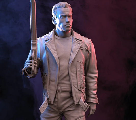 1/24 75mm 1/18 100mm  Resin Model Terminator T-800 Figurine Unpainted Unassembled RW-021