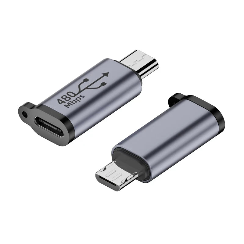 TypeC Female to Mini USB/Type C Female to Micro USB/Micro USB Female to Type C/Micro USB Female to Mini USB Connector Adapter