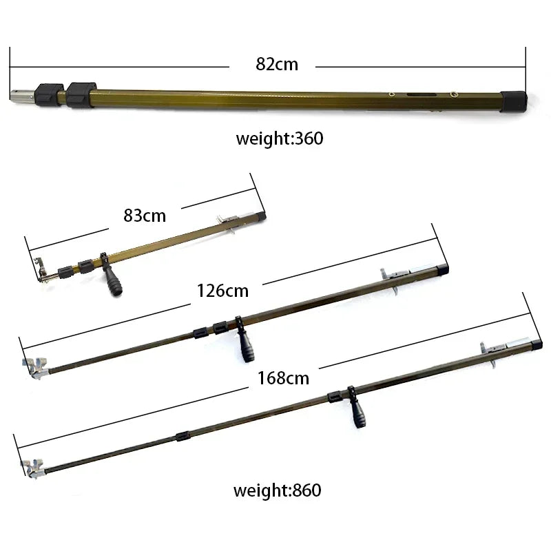 Powerful Retractable Hunting Slingshot Professional Field Hunting Shooting Steel Ball Shooting Metal Large Slingshot