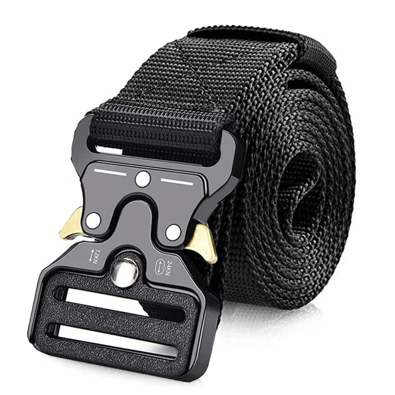 Tactical Belt, Rigger Belt, Utility Web Nylon Novelty Work Belt for Men