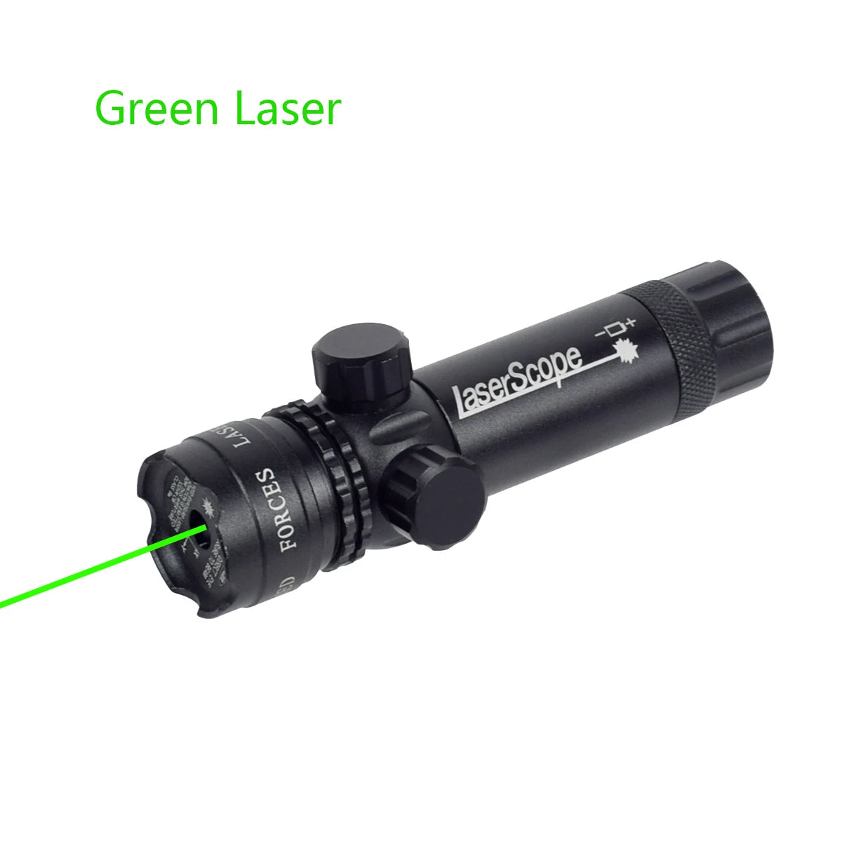 Tactical 532nm Scope With Pressure Switch Rifle Green Dot La-ser Red Dot La-ser Sight Picatinny Mounting Hunting Riflescope 20