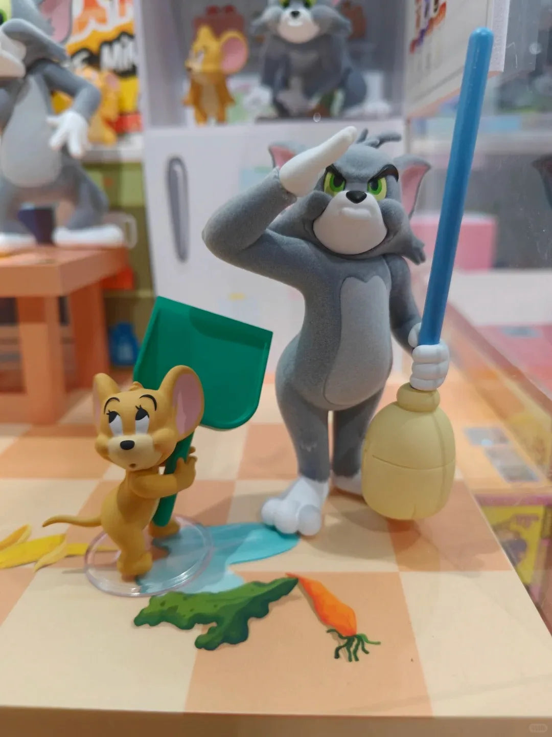 Genuine 52toys Tom And Jerry Mental State Appreciation Series Blind Box Trendy Toys Blind Boxes Birthday Surprise Blind Box Gift