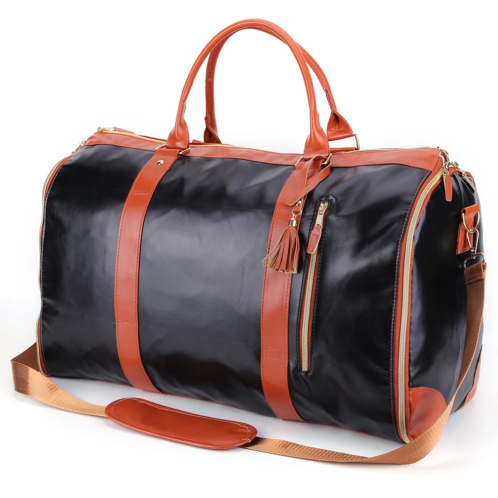 Foldable Luggage Travel Bag Gym Fitness Handbags for Women Men Outdoor Sports Shoulder Large Storage Training Long Distance Bag