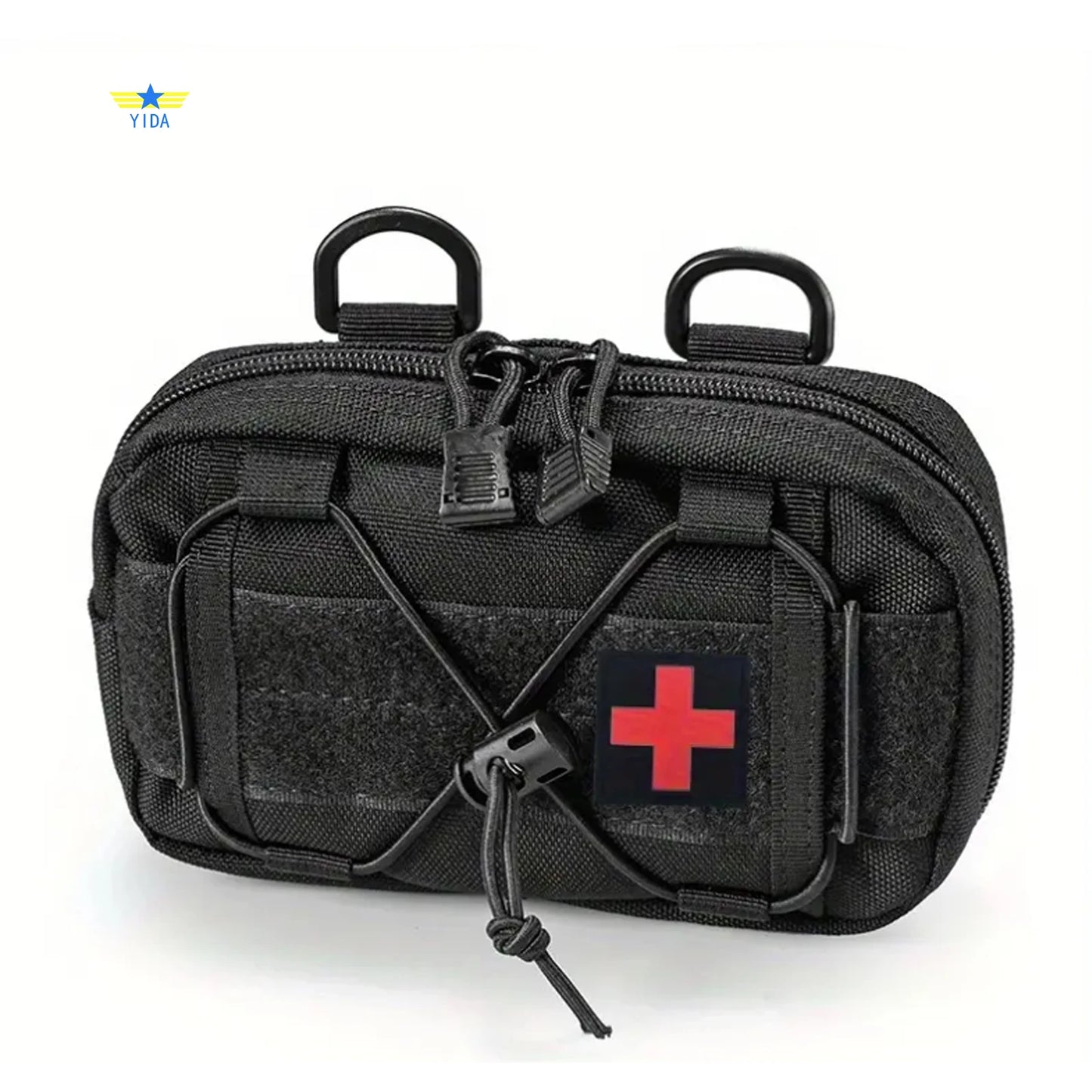 Tactical medical bag nylon high-quality molle bag can be tied on the belt waterproof large capacity wear-resistant