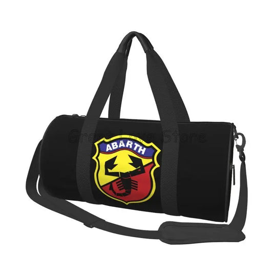Gym Bag Abarth C Cool Sports Bag Men Large Capacity Oxford Printed Handbag Outdoor Travel Duffle Bags Fitness Bags