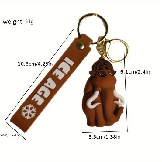 1pc Disney Keyring, Anime Figure Keychain, Christmas, Thanksgiving Day, Halloween Gift