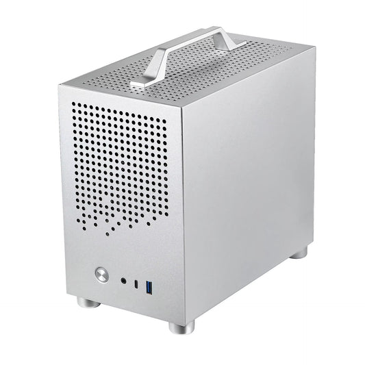 SGCC Portable Desktop Computer Mini Case SFF Small Form Factor Mini-Itx Computer Case