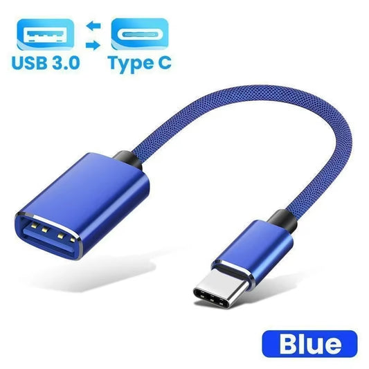 Universal Usb to Type C Adapter for Mobile Mini Type-C Jack Splitter Smartphone USB C Connectors OTG Converter Type-C