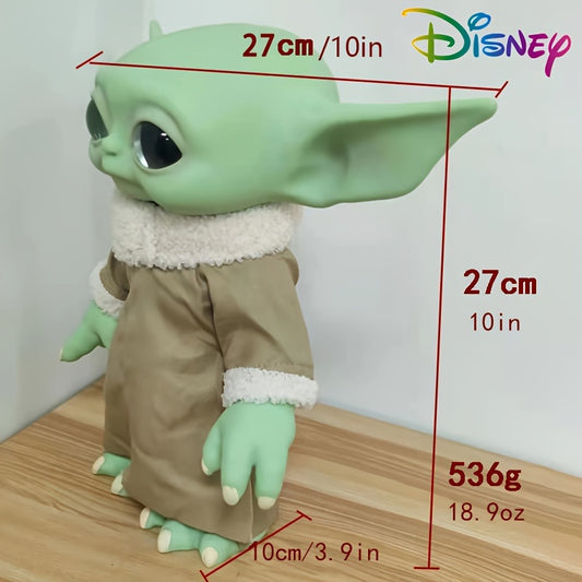 Disney Star Wars Yoda Collectible Figurine - Handcrafted Pvc, Perfect Gift For Ages 14+ | Authentic Home Decor Disney Figurines Disney Plush Toys