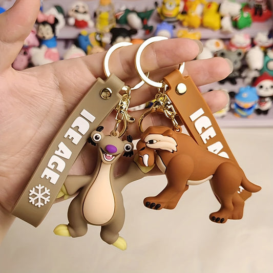 1pc Disney Keyring, Anime Figure Keychain, Christmas, Thanksgiving Day, Halloween Gift
